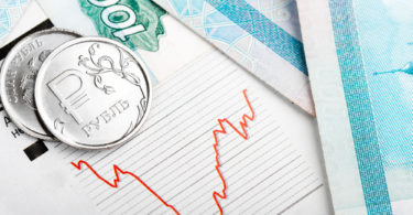 Ruble exchange rate on international stock exchanges.